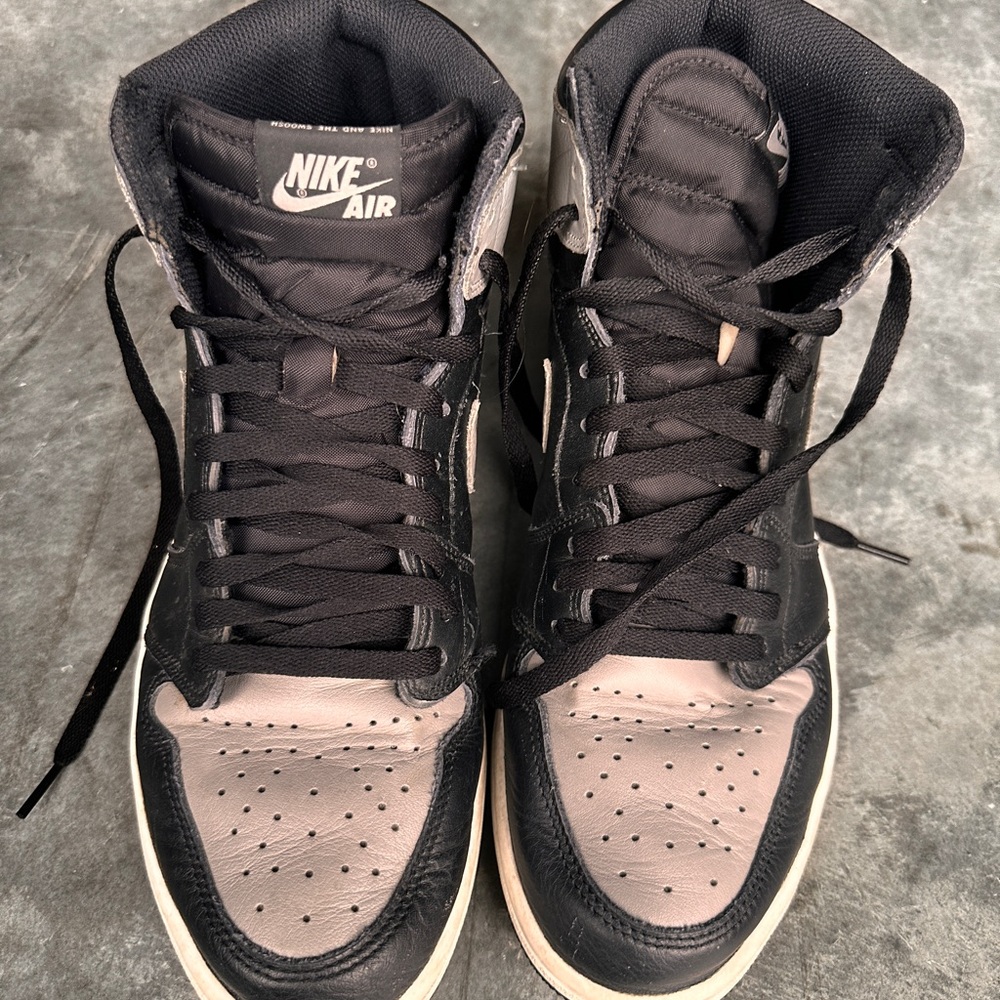 Air Jordan 1 Retro High OG Shadow 2.0 Men’s Size 13 Black Light Smoke Grey White